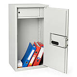 Офісний сейф БЛ-87Е (ВхШхГ: 87х46х34см) з електронним замком, фото 3