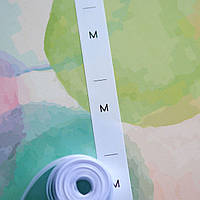 Размерники сатиновые в рулоне, 15x40мм, M