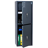 Офісний сейф OLS-PL-125.К (ВхШхГ: 125х45х35 см.) з ключевим замком, фото 2