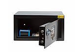 Меблевий сейф Gute ЯМХ-22Е (ШхВхГ: 35х18х26 см.) із електронним замком, фото 3