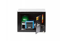 Меблевий сейф Gute ЯМХ-15Т (ШхВхГ: 21х15х17 см.) із ключовим помповим замком