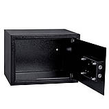 Меблевий сейф Ferocon БС-25К (ШхГхВ: 35х25х25 см.) з ключевим замком, фото 2