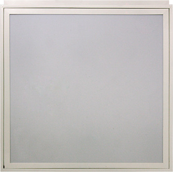 Світильник люмінесцентний растровий, що вбудовується e.lum.raster.flush.4.20.el.opall з електронним баластом,, фото 1