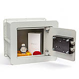 Вбудований сейф Ferocon ВСБ-2518.К (ШхВхГ: 30х25х18см.)  з ключевим замком, фото 2