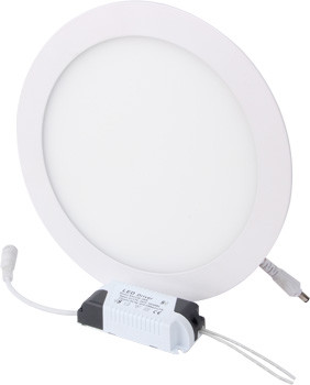 Світильник світлодіодний вбудов e.LED.MP.Round.R.18.4500, коло, 18Вт, 4500К, 1260Лм