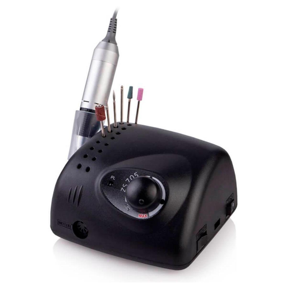 Фрезер для манікюру Bucos Nail Drill Pro ZS-705 (чорний) 65 Вт, 35 000 об/хв