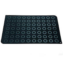 Силіконовий килимок для макаронс 60х40 см Silikomart (MAC02/C)