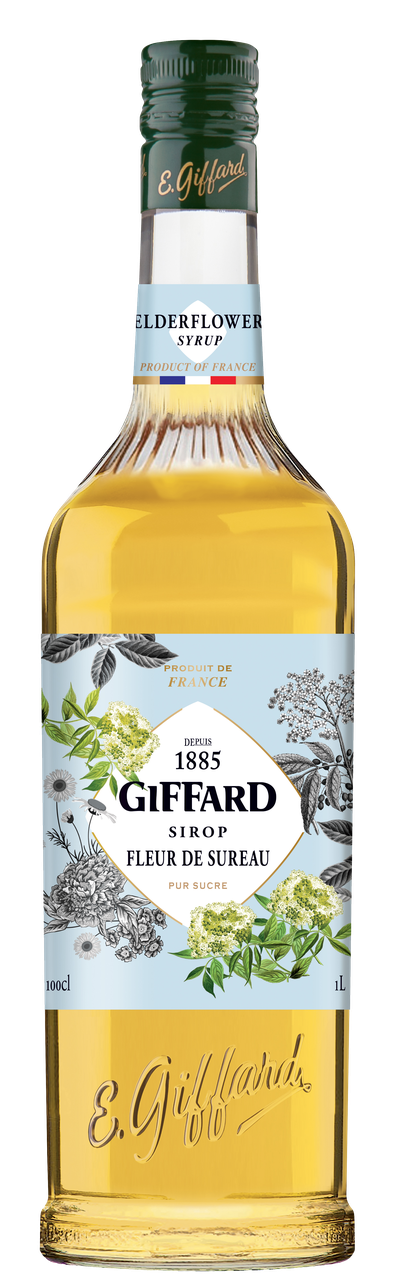 Сироп GIFFARD ELDERFLOWER з бузини 1л