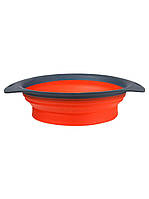 Складна миска для тварин Dexas Collapsible Pet Bowl універсальна 1440 мл червоний (dx30794)