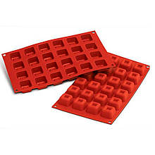 Силіконова форма для десертів SMALL SQUARE SAVARIN Silikomart (SF080/C)