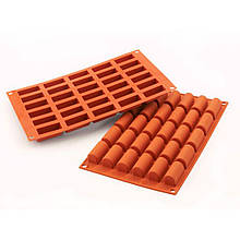 Силіконова форма для десертів MINI BÛCHE Silikomart (SF129)