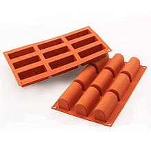 Силіконова форма для десертів MIDI BUCHE Silikomart (SF130)