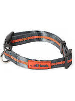 Нашийник для собак Dexas Off-Leash Collar 45х66 чорний/помаранчевий (PWC030-432-2027)