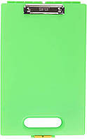Папка-кейс Dexas Clipcase-1 А4 з ручкою 40x25,5 лайм 1717-J85 (1717-J1LE)