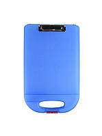Папка-кейс Dexas Clipcase-2 А4 з ручкою 40х25,5 синій (2717-J2728)