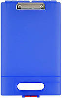 Папка-кейс Dexas Clipcase-1 А4 з ручкою 40x25,5 синій 1717-J2728