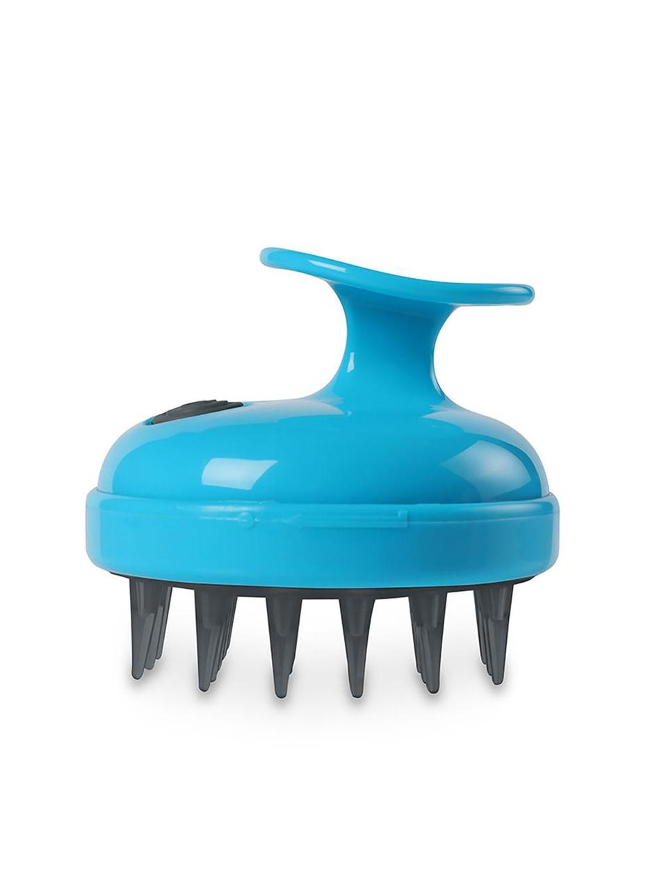 Щітка-вібромасажер для тварин Dexas StressBuster на батарейках блакитний (dx30843)