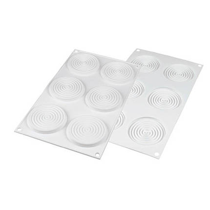 Силіконова форма для десертів мл Silikomart (TOURBILLON 28), фото 1