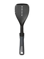 Лопатка Dexas Nylon Slotted Turner 2в1 з перфорацією нейлонова 31см (GN7-25-432)
