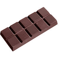 Форма для шоколада поликарбонатная Плитка классическая 84 г Chocolate World (1367 CW)