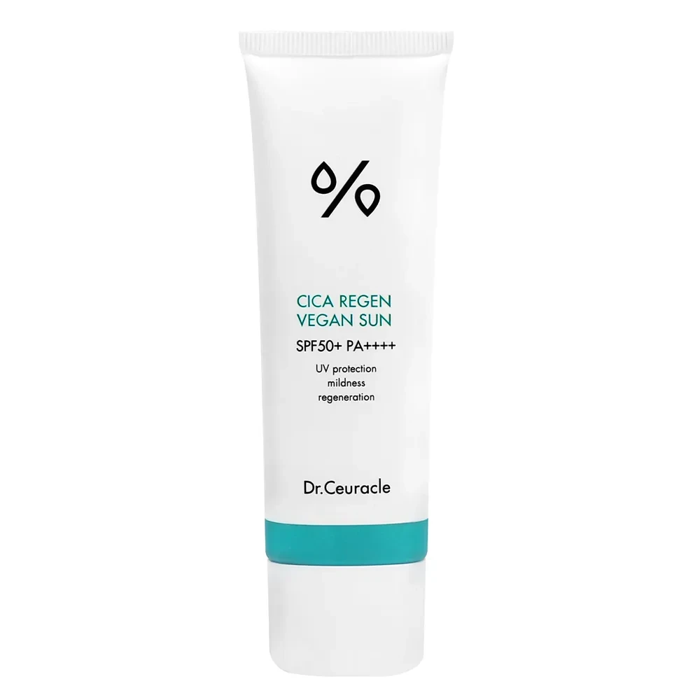 Сонцезахисний веганський крем з центелою азіатською SPF50+ PA++++ Dr.Ceuracle