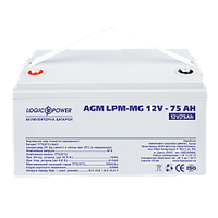 Аккумулятор мультигелевый AGM LPM-MG 12V - 75 Ah