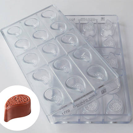 Форма для шоколаду полікарбонатна Етно 12,5 г Chocolate World (1779 CW), фото 2