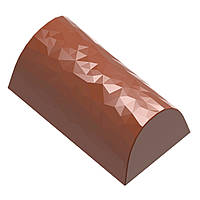 Форма для шоколада поликарбонатная Бюш с гранями 9,5 г Chocolate World (1930 CW)