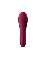 Вакуумний кліторальний стимулятор Satisfyer Dual Crush Wine Red, фото 3
