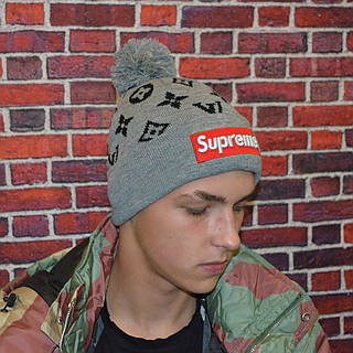 Louis vuitton x supreme beanie outlet