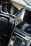 Ароматизатор на дефлектор в машину Volkswagen ручної роботи в дерев'яній коробці., фото 5