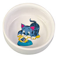 Trixie (Тріксі) 4009 Миска керамічна для котів і кішок 0,3 л / 11 см