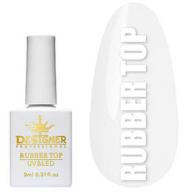 Топове покриття Rubber Top 9 мл. Дизайнер з липким шаром для гель-лаку