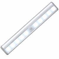 Светодиодный LED светильник с датчиком движения Motion Brite - Белый, освещение для мебели (GK)