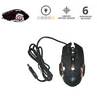 Игровая мышка с подсветкой Keywin x6, мышь для геймеров с дополнительными кнопками | ігрова мишка (GA)
