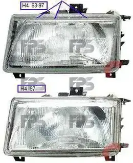 Фара права на Seat Ibiza, Сеат Ібіца 93-99