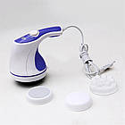 Антицелюлітний масажер для тіла 4в1 Relax&Tone / Вібромасажер для спини та шиї, фото 2