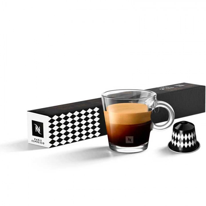 Кава в капсулах Nespresso Paris Espresso 6 тубус, Швейцарія Неспресо