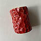 Підставка для зубочисток керамічна червона, фото 4