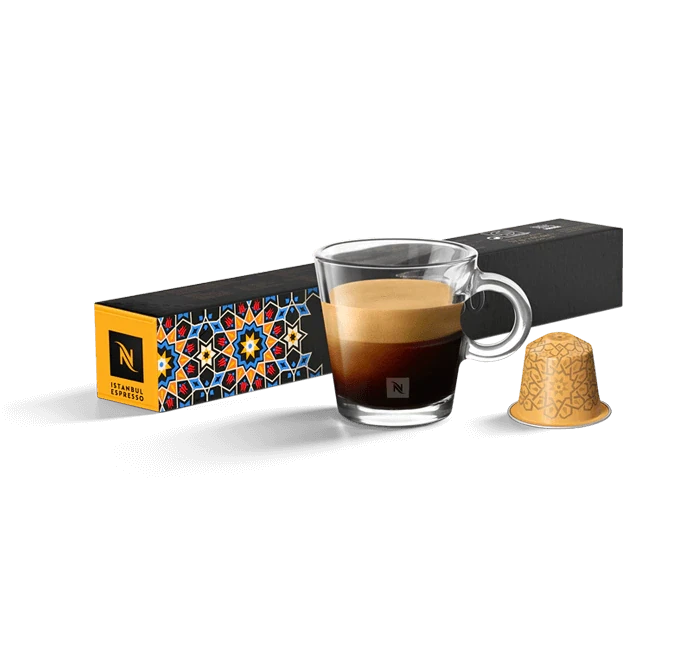 Кава в капсулах Nespresso Istanbul Espresso 8 тубус Швейцарія Неспресо