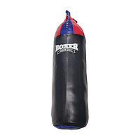 Груша боксерская BOXER Малый шлем-0,75 кожа черная