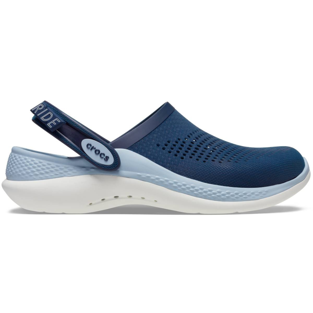 Сабо Crocs LiteRide 360 Clog 43 р 27.7-28.2 см Темно-синій з сірим 206708-M10/W12 Navy/Blue Grey, фото 1