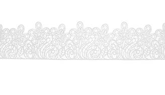 Цукрове прикраса для торта "біле Мереживо" 4