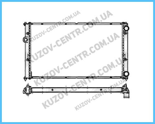 Радіатор охолодження двигуна Seat/Volkswagen (FPS) FP 74 A503-X