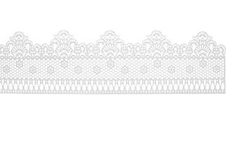 Цукрове прикраса для торта "біле Мереживо" 16