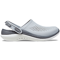 Сабо Crocs LiteRide 360 Clog 38 р 24.3-24.8 см Светло серые 206708-M6/W8 Light Grey/Slate Grey