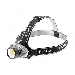 Ліхтар налобний TOPEX 94W391 3 Вт LED COB
