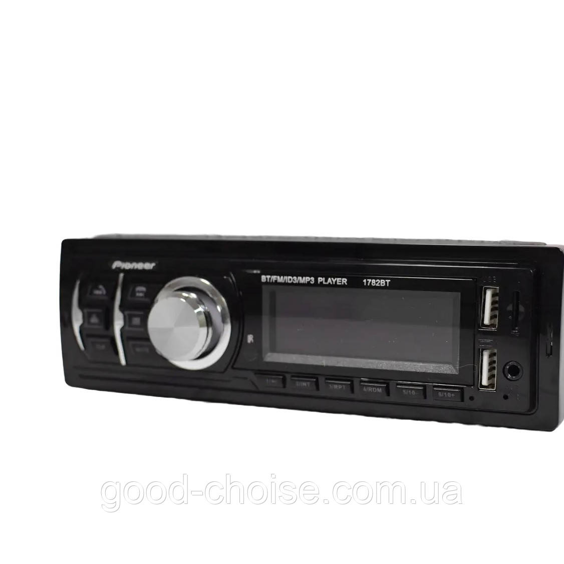 Автомагнитола MP3 1DIN 1782BT (FM, 2USB, AUX, TF Card, Bluetooth) / Магнитола для автомобиля (777) - фото 2 - id-p1632903237