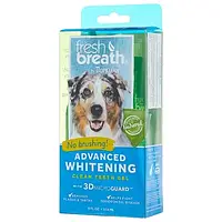 Гель для отбеливания зубов TropiClean Fresh Breath Advanced Whitening Gel для собак, 118 мл