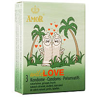 Презервативи з пухирцями AMOR wild Love, 3 шт.